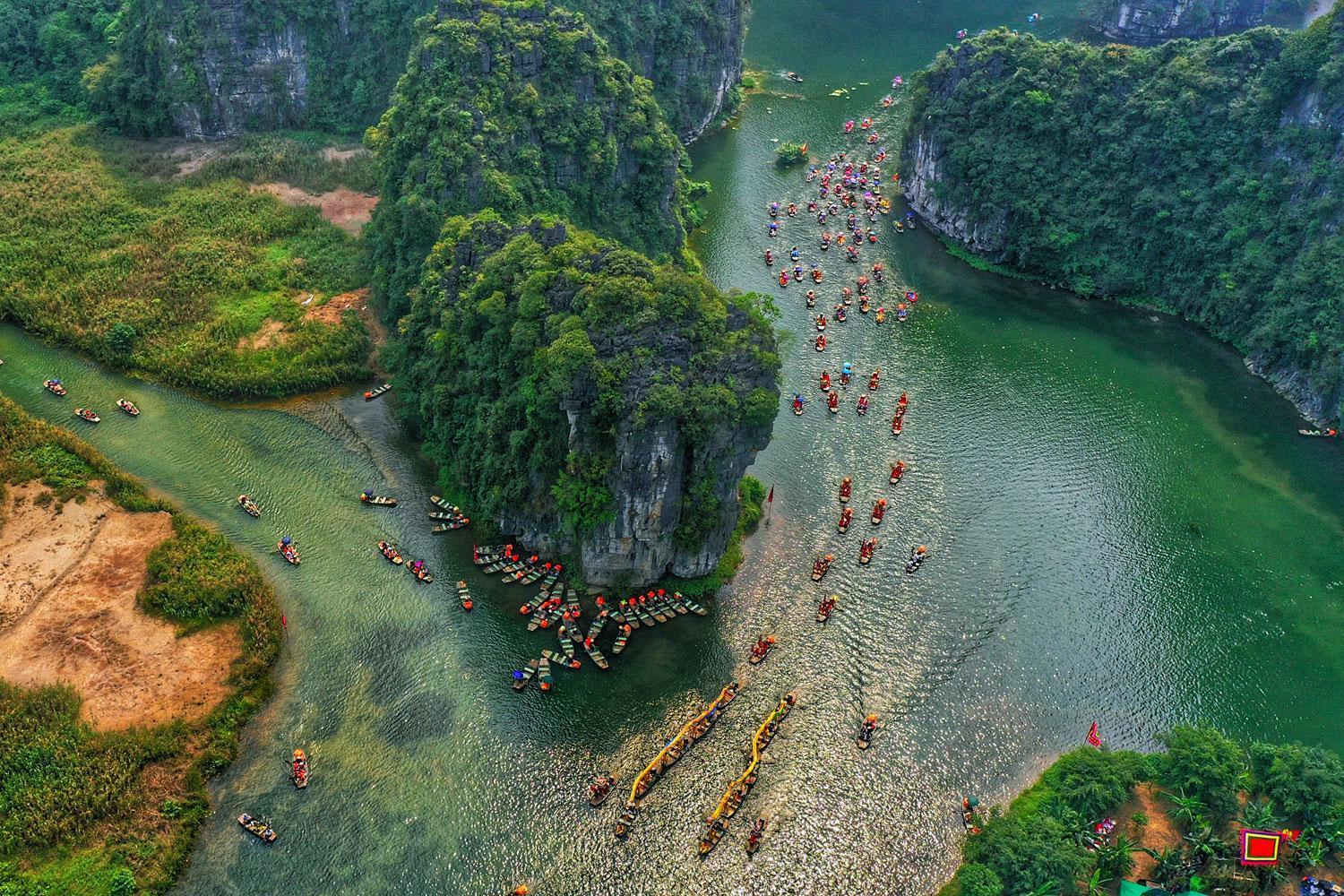 Tam Coc Scenery Homestay Van Lam Екстер'єр фото